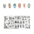 thumbnail image 3 of 4 piezas placa de uñas para regalos de Halloween, 3 of 3
