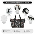thumbnail image 3 of Travel Duffle Bag Japanese Sushi Hashi Travel Tote Bags Carry on Luggage Waterproof Weekender Bags with Top Handle Adjustable Shoulde Strap for Travel Gym, 3 of 5