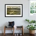 thumbnail image 3 of Art.com Grand Match for the Championship at the Elysian Fields Hoboken New Jersey Photographic Print by Currier & Ives, Black Frame Wall Art, 44" x 32", 3 of 5