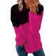 thumbnail image 1 of Gibobby Sudadera mujer Linda sudadera de manga larga para adolescentes y mujer(Rosa caliente,G), 1 of 4