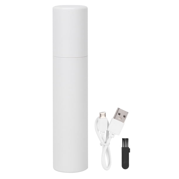 Cortadora De Pelo De Nariz, Firme, Resistente, Compacta, Portátil, Afeitado De 360 grados, Recortadora De Pelo De Nariz Recargable Simple Y Elegante, Segura Para Peluquería YLSHRF Blanco