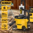 thumbnail image 2 of Separador de polvo DEWALT DXVCS002 23L con 99.5% de eficiencia, 2 of 9