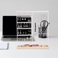 thumbnail image 3 of Tabletop Jewelry Stand Multi-layer Jewelry Display Storage Holder Necklace Earring Hanging Rack, 3 of 9