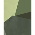 thumbnail image 2 of Green, Jacob 12x14 White Modern Wood Framed Museum Art Print Titled - Sage Prism IV, 2 of 4
