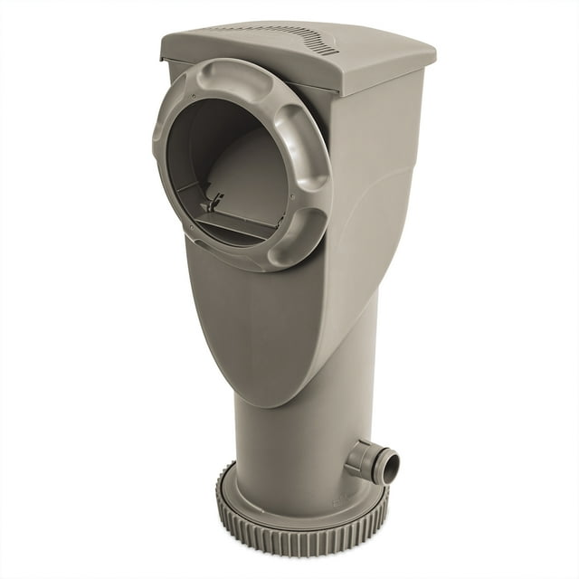 Funsicle 1500 Gallon SkimmerPlus Filter Pump for Above Ground Swimming Pool, Gray, Adults