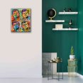 thumbnail image 6 of Epic Graffiti 'JFk 4 up' by Dean Russo, Canvas Wall Art, 20"x24", 6 of 8