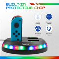thumbnail image 4 of 4-in-1 Charging Dock for Nintendo Switch & OLED Model Joycon Controller with RGB Indicator and USB Type-C Charging Cord, 4 of 10