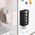 thumbnail image 4 of Magnetic Suction Bag Holder Grocery Bag Dispenser Plastic Bag Tissue Storage, 4 of 7