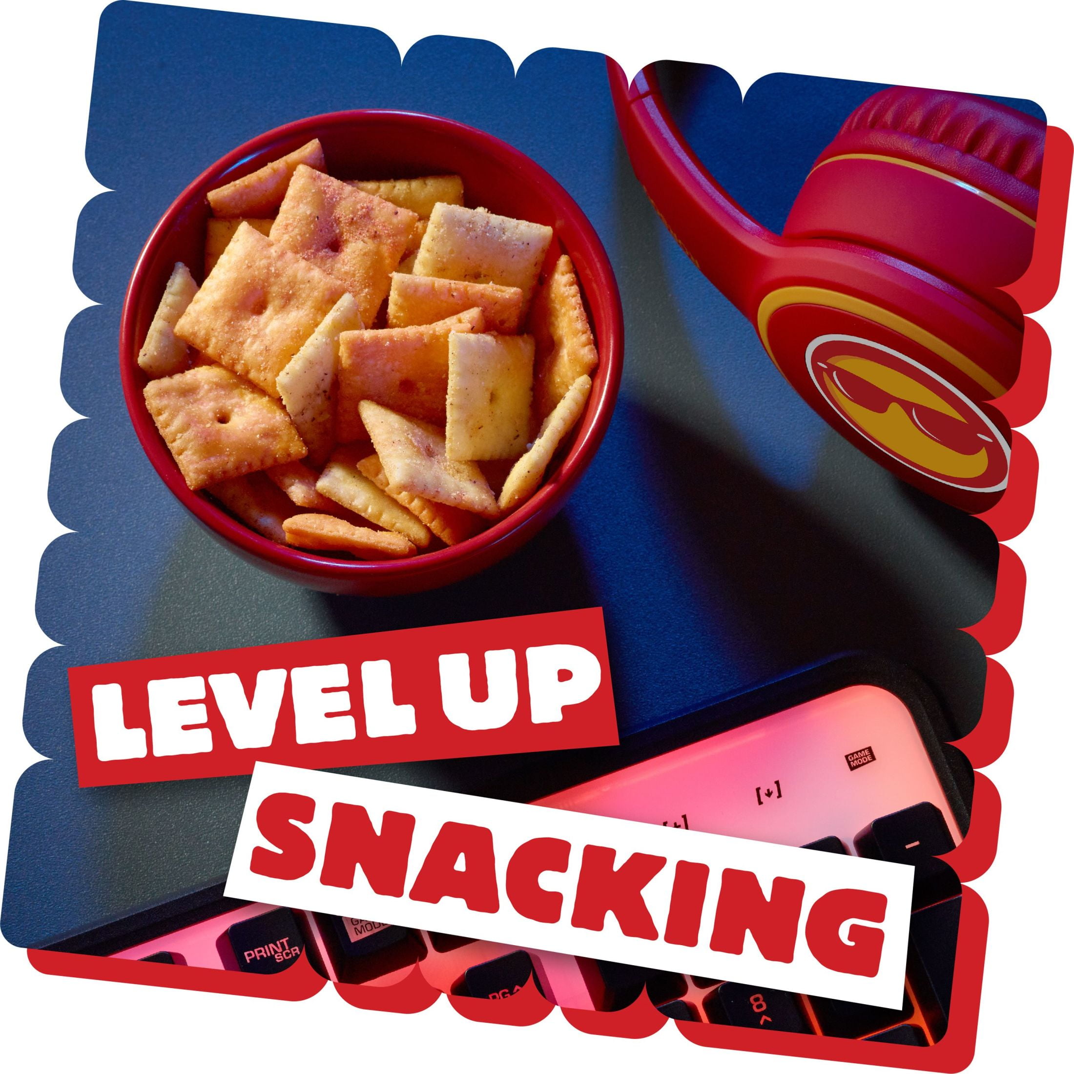 Cheez-It DUOZ Bacon and Cheddar Crackers, Baked Snack Crackers, 12.4 oz (Pack of 6)