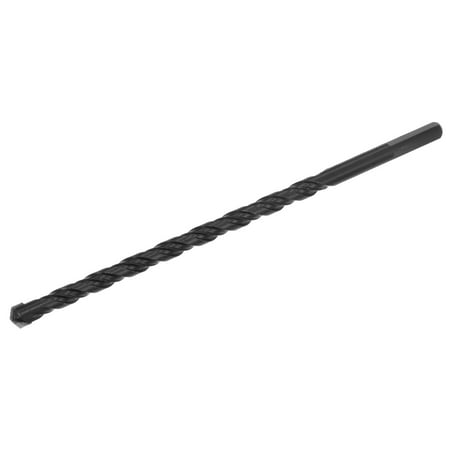 

Uxcell Masonry Drill Bit Carbide Tip Spiral Rotary Tool 8mm Cutting Dia (Black)