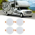 thumbnail image 3 of RV Dôme Lumière, 4pcs 4in RV Plafond RV Downlight Bateau Encastré Plafonnier sur Mesure, 3 of 8