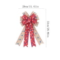 thumbnail image 3 of YFKFYTG Clearance Sales Today Deals Prime Garland,Webbing American Independence Day Big Bow Decorations Ribbon Bow Garland, 3 of 3