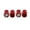 B red, variant on Aluminum Alloy Car Wheel Tire Valve Caps Dust Accessories For Alfa Romeo 159 Giulietta 147 Mito Giulia 156 166 GT Stelvio Tonale