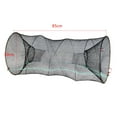thumbnail image 4 of keepw Fishing Net Fittings Trapping Nets Baits Container Tackle Accessory Professional Mesh Bait Trap Fish Catching Cage 25cm black 50cm, 4 of 6