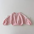 thumbnail image 4 of Autumn Baby Kids Girls Casual Bows Tied Pullover And Pants Clothing Set, 4 of 4