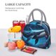 thumbnail image 5 of Disketp Colorful Ocean Whale Bolsa Térmica para Almuerzo, Lonchera con Abertura Amplia y Gran Capacidad, Organizador Reutilizable para Mujeres, Hombres y Adultos, 5 of 6