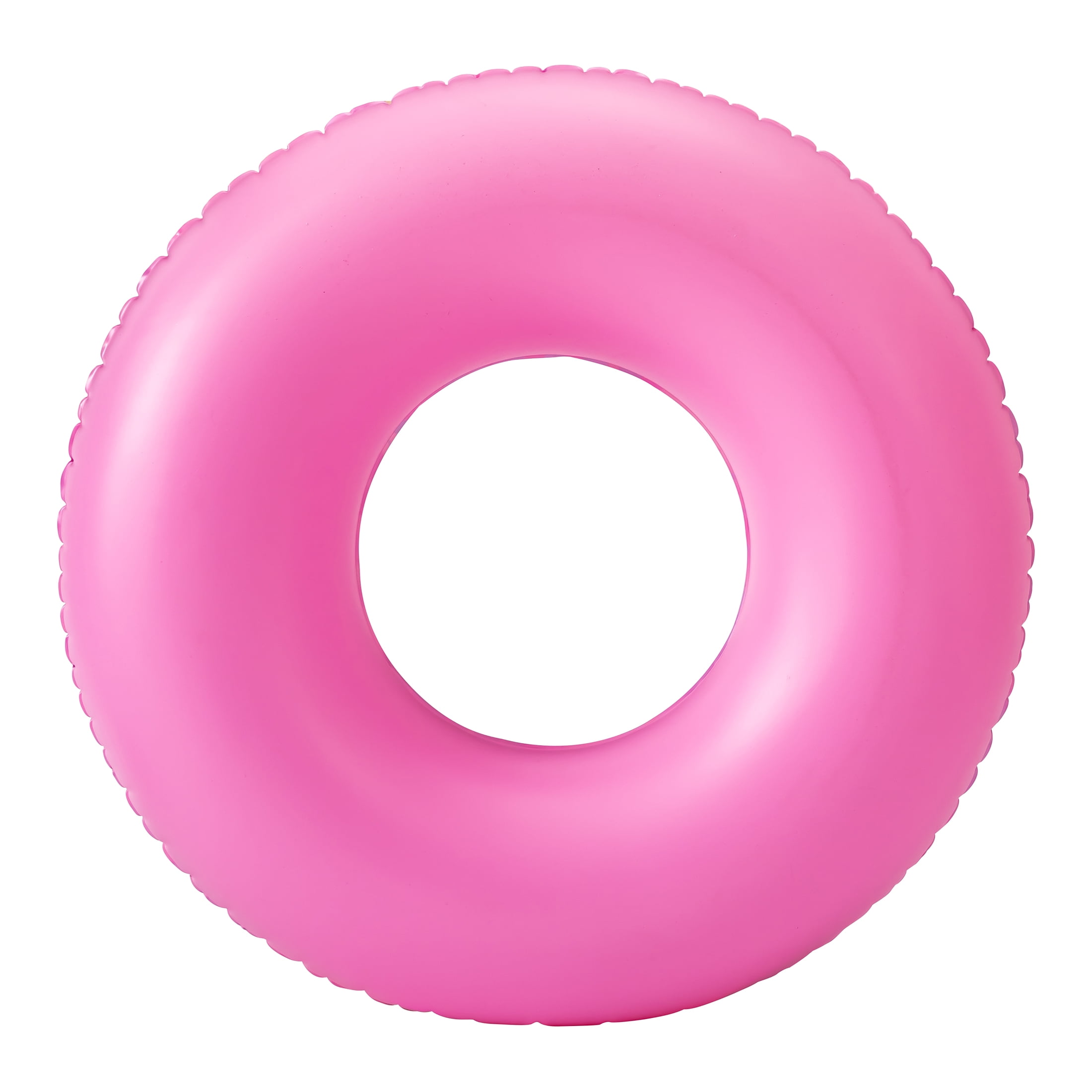 (3 pack) Bluescape Pink Tropical Inflatable Swim Tube Pool Float, for Kids & Adults, Age 9 & up, Unisex
