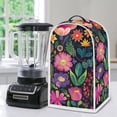 thumbnail image 5 of HELLHERO Bold Floral Tapestry Flowers Mixer Blender Cover Hand Strap Fall Festival, 5 of 6