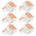 thumbnail image 4 of Conectores Rápidos De Cable De 20 Piezas, Conectores De Palanca Divisora ​​​​de Cable De Bloque De Terminales 5 En 1, 4 of 7