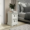 thumbnail image 2 of White Solid Wood 2 Drawer Nightstand by Gateway Creations Inc., 2 of 2