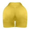 thumbnail image 5 of Audhol Yoga Shorts for Women Womens Yoga Shorts Workout Butt Lifting Shorts for Women High Waisted Gym Yoga Booty Shorts Shorts for Women Yellow M, 5 of 6