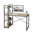 thumbnail image 3 of Bestier 47 inch Computer Desk with Shelves Home Office Desk Corner Desk, 3 of 8
