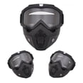 thumbnail image 2 of Gafas desmontables modulares Casco de carreras de motos Cara protectora Labymos  Sombrero para el sol, 2 of 7