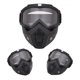 thumbnail image 2 of Sombrero Máscara modular Gafas desmontables Motocicleta Carreras Casco Protectora Máscara protectora TOMSHOO Sombrero, 2 of 7