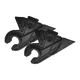 thumbnail image 5 of Soporte de Pivote de Capó 731-10069D de 4 Piezas para Cortadora de Césped /. Compatible con los Modelos: GT XT1 XT2 50 SLX54 SLX50 GX54 GX50 ST54, 5 of 5