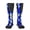 2 Black-2, variant on Women's Knee High Socks Thin Blue Line America Art Thermal Soft Knee Long Socks