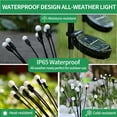 thumbnail image 6 of Solar Lights Outdoor, 6 Packs Swaying Firefly Solar Powered Lights, Solar Garden Light LED Waterproof Firefly Lights, Yard Garden Patio Pathway Decor Lights, Warm White, 6 of 9