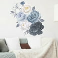 LYOJIEP Reduce Price! Wall Stickers Room Art Decals Wall Flowers Sticker Peony Gift Decor Rose