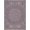 Pink Purple, Pattern 7, variant on Design&I 8'x10' Washable Area Rug Pink Vintage Interlocking Weathered Scroll Symmetrical Purple for Dining Room, Large Office, Lounge, Snag-Free