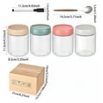 thumbnail image 4 of BotaniNest Airtight Glass Jar With Lid For Kitchen Pantry Storage And Organization Ideal For Dry Food Coffee And More, 4 of 6