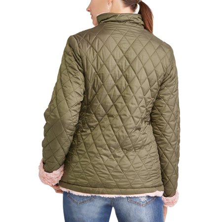 Bhip Clothing - BHIP Juniors' Diamond Quilted Jacket Reversible to ...
