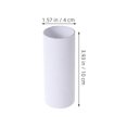 thumbnail image 2 of DECORNIJIA 25PCS Unfinished Craft Tubes White Cardboard for Paintable DIY Projects Home Decor Team Building Events, 2 of 8