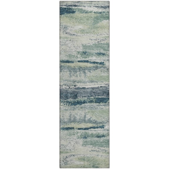 Dalyn Rugs Premium Machine Washable Mayfield AMF942 Mint 2'3" x 7'6" Runner Rug