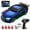 Royal Blue, variant on 1:64 Mini RC Drift Car - 4WD Proportional Remote Control Racing Vehicle with LED Lights, 2.4GHz High Speed Drift Car for Desktop Racing
