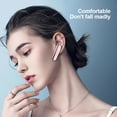 thumbnail image 3 of Kearding Auriculares inalámbricos compatibles con Bluetooth V5.0 Auriculares de negocios Botón de control Auriculares de conducción Estéreo 50 horas Type9 NO9, 3 of 6