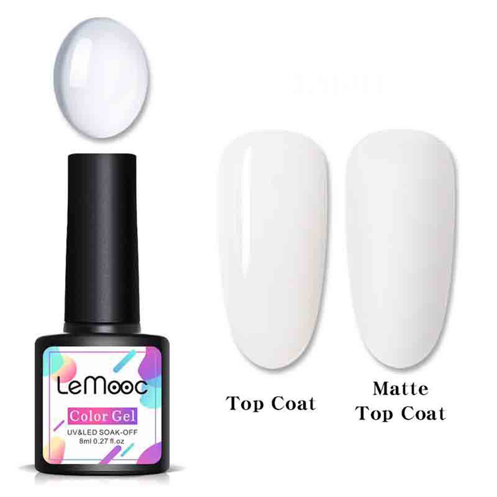 Dengmore 8ml Frosted Washfree Sealer Manicure Nail Polish Glue Matte