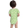 thumbnail image 3 of Yiaed Daisies Flowers Print Infant Climbing Short Sleeve Onesie One-Piece Baby Bodysuit Clothes 0-12 Months -18 Months, 3 of 6