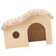 thumbnail image 4 of Escondite de Hámster de Madera, Cabaña para Dormir de Animales Pequeños, Juguete de Jaula, Decoración Del Hábitat de Hámster para Hámsteres, Animales, 4 of 9