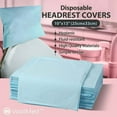 thumbnail image 2 of 500PCs Dental Medical Grade Dental Headrest Cover 10Inch x 13Inch by VASTMED (500 PCs, Blue), 2 of 7