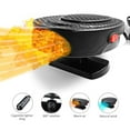 thumbnail image 2 of Amplificador de coche Ventiladores de refrigeración 2 en 1 Calentador o ventilador portátil para coche 12V 150W Calentamiento rápido y refrigeración Desempañador de coche Desempañador de coche Xemadio 2034428-1, 2 of 9