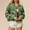 Green, variant on Ofreoo Fashion Women's Football Sequined Long Sleeved Hoodless Turndown Collar Button Pocket Casual Outwear Windbreaker Jacket Women Gift for Girls
