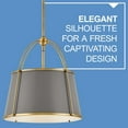 thumbnail image 2 of 4894LDB Hinkley Lighting Clarke - 12W 1 LED Large Pendant-16.25 Inches Tall and 16.25 Inches Wide-Lacquered Dark Brass Finish, 2 of 8