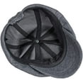 thumbnail image 7 of CoCopeaunts Newsboy Hats for Men Spring Autumn Winter Hat Solid Plain Artist Painter Beret Hat Adjustable Octagonal Newsboy Cap, 7 of 7