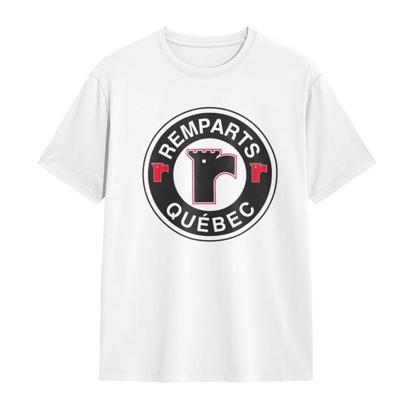 Québec Remparts Shirt Short Sleeve Cotton Tshirt