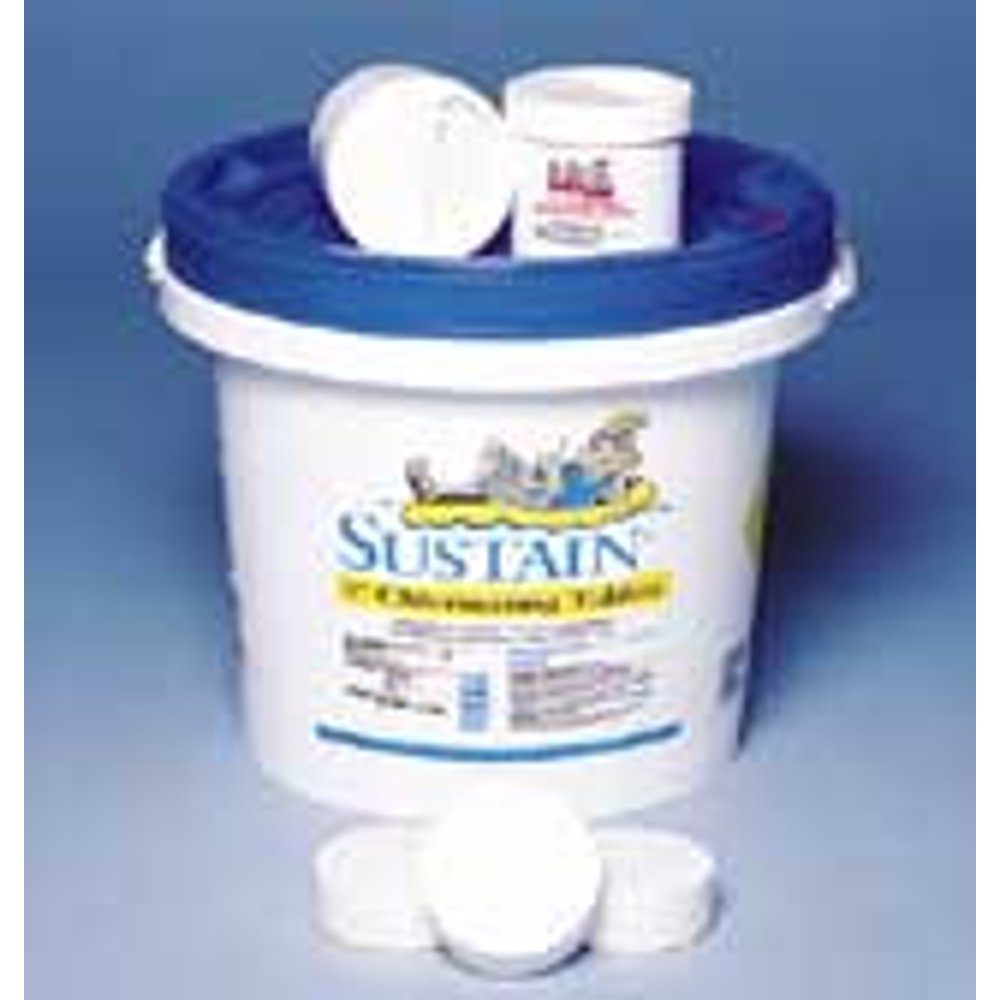 Sustain 3" Blue Chlorinating Pool Tablets