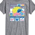 thumbnail image 3 of Lilo & Stitch - Stitch Food Kawaii - Men's Short Sleeve Graphic T-Shirt, 3 of 5